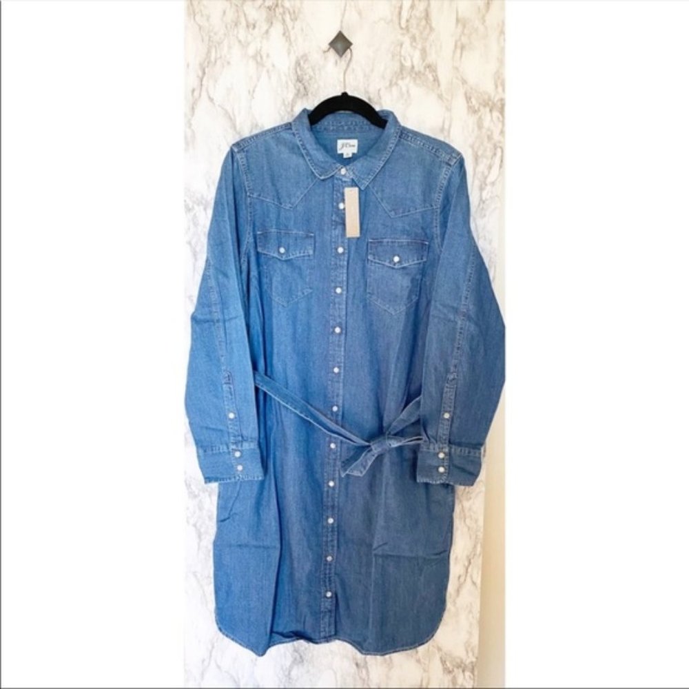 *SOLD OUT*J CREW DENIM DRESS SEEN ON MEGAN MARKLE!